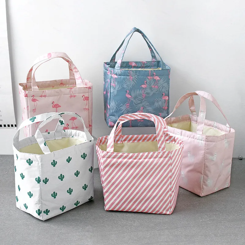 

Large Tote Lunch Bag for Women Adults Reusable Insulated Cooler bag with Drawstring for Picnic Travel Office Beach