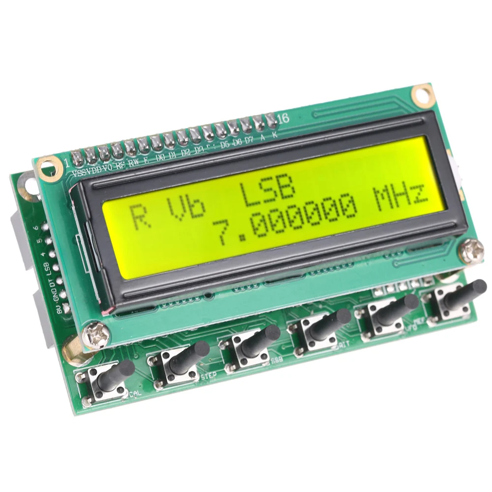

0-55MHz LCD dds function signal generator diy kit Based on AD9850 frequency generator