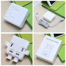 Go2linK 4 порта USB зарядное устройство 5V2. 4A Max 20 Вт мини настольное зарядное устройство для iPhone X 8 7 7 Plus iPad Air 2 Mini 3 Galaxy S10 9 и многое другое