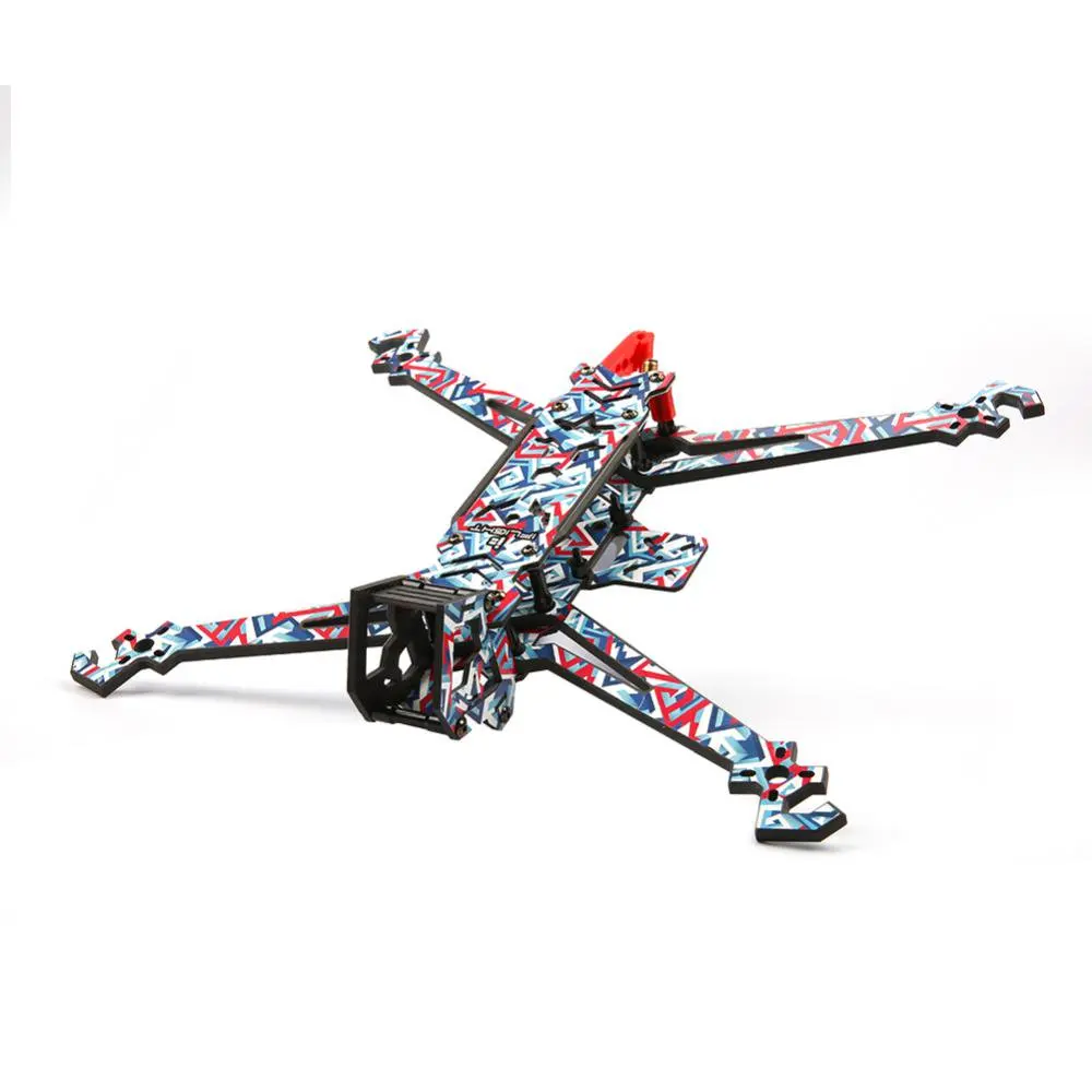 

Flight HL7 V2 296mm 7inch Long Range FPV Frame kit with 5mm arm compatible gemfan 7042 propeller for FPV Racing Drone