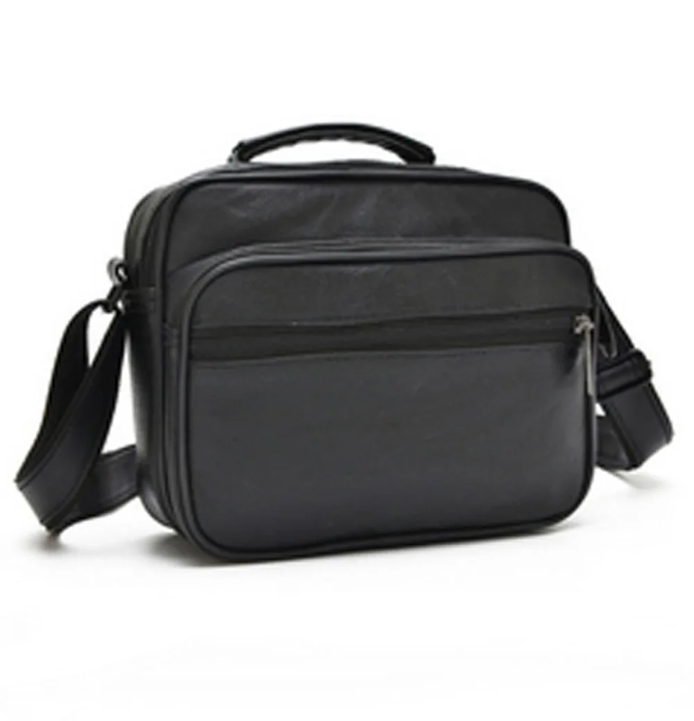 

New Men's fashion Genuine leather Handbags Shoulder Messenger bag Handbag Phone Bags wallet