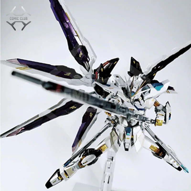 Comic Club metalclub metalgear металлическая сборка MB Gundam Страйк Фридом белого цвета высокого качества фигурка
