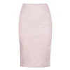 High Street 2022 Women Suede Multi Color Pencil Midi Skirt Female Spring Summer Basic Tube Bodycon Skirts Saia ► Photo 2/6