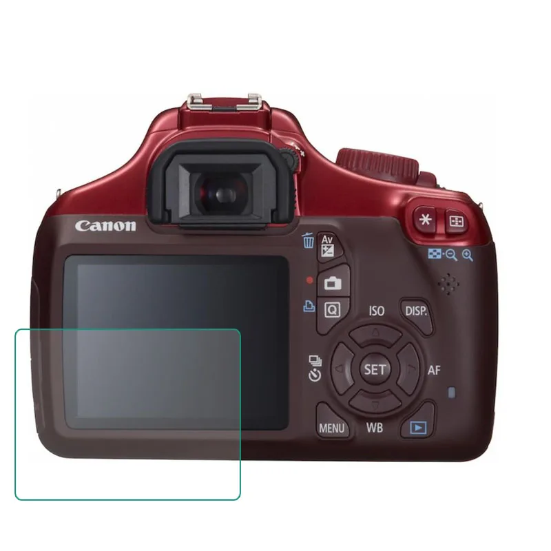 Закаленное стекло Защитная крышка для Canon EOS 1100D Kiss X50 Rebel T3 камера дисплей экран Защитная пленка защита