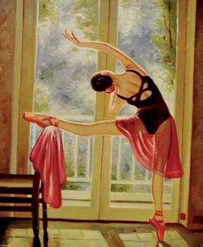 

Artist's Handmade Oil Paintings 20x24in on Canvas: The Ballet of Dream Art Stretching, Free Shipping