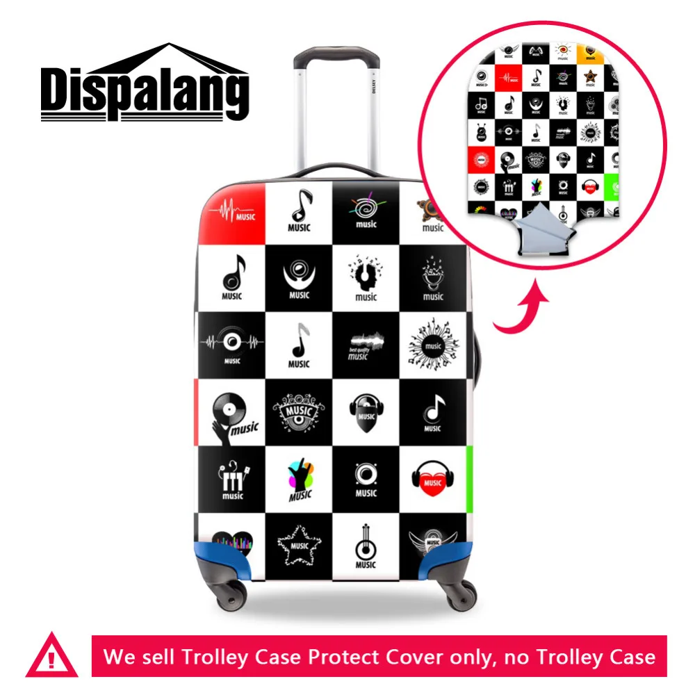 -12 Colorful Flower Printing Stretchable Luggage Protectors Travel Accessories Women Luggage Protective Covers Suitcase Protections