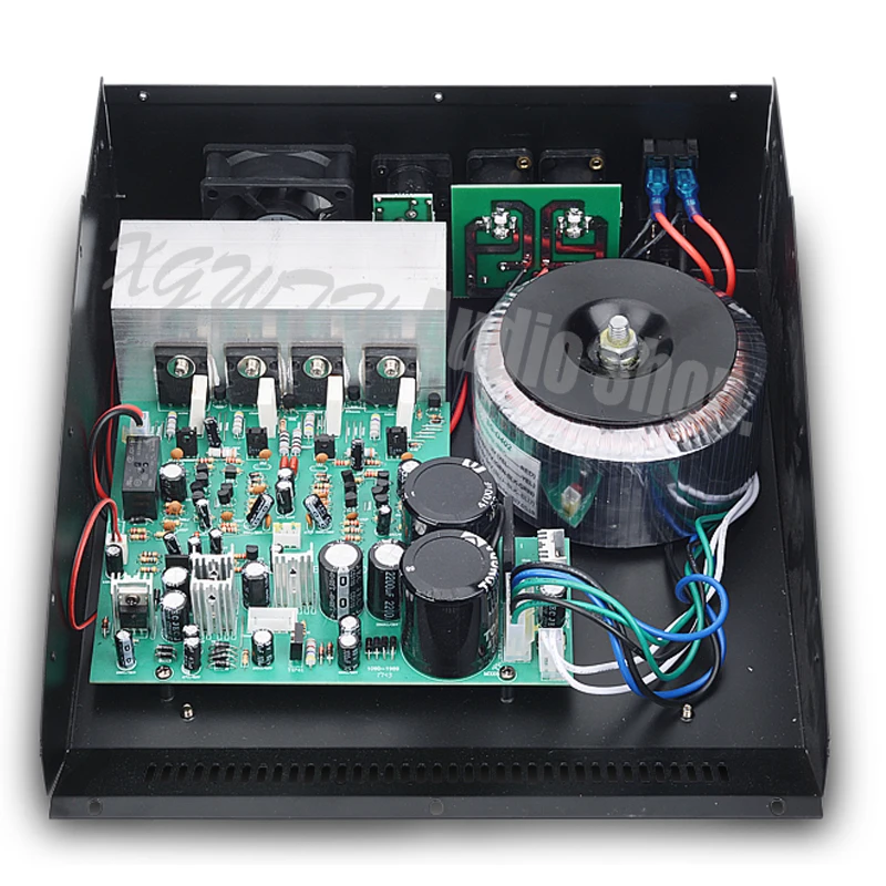 Pro Amplifier Mixer 4 Channel Microphone Mixing