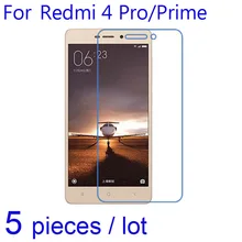 5pcs/pack Mobile Screen Protector Clear/Matte/Nano Protective Films for Xiomi Xiaomi Redmi 4A/4 Pro Prime/3 3S Pro LCD Guard