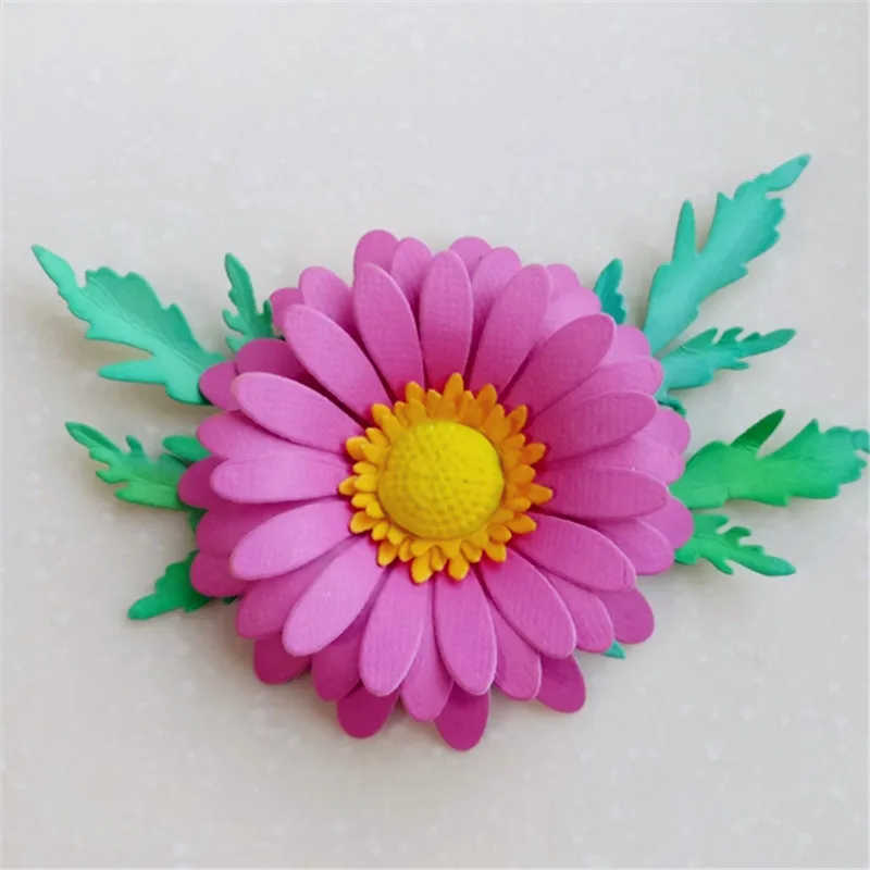 

5pcs/Set Craft Dies Flower Decor Metal Cutting Dies Stencils For Card Making Decorative Embossing Suit Paper Cards Stamp DIY