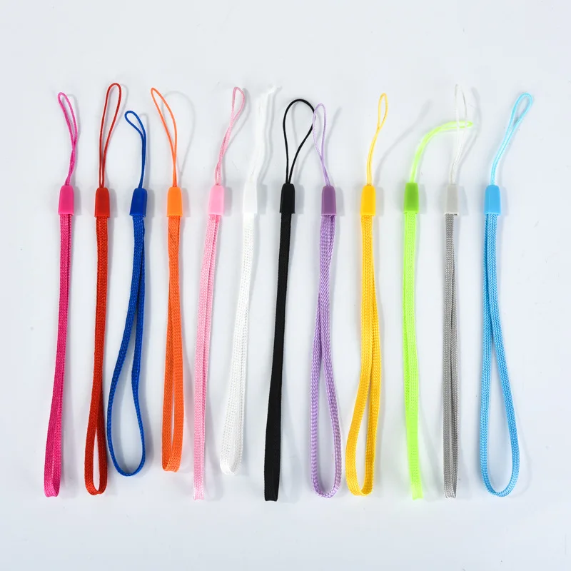 

10PCS Hand Wrist Lanyard Strap String for Phone iPhone 7 8 X 6 USB Flash Drives Keys Keychains ID Name Tag Badge Holders