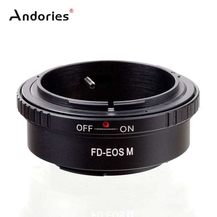 FD EOS M Camera Lens Mount Adapter Ring for Canon FL FD Mount Lens to