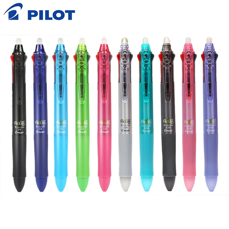 

Japan Pilot LKFB-60EF FRIXION Erasable 3 in 1 Gel Pen 3 Colors 0.5 mm 0.38mm