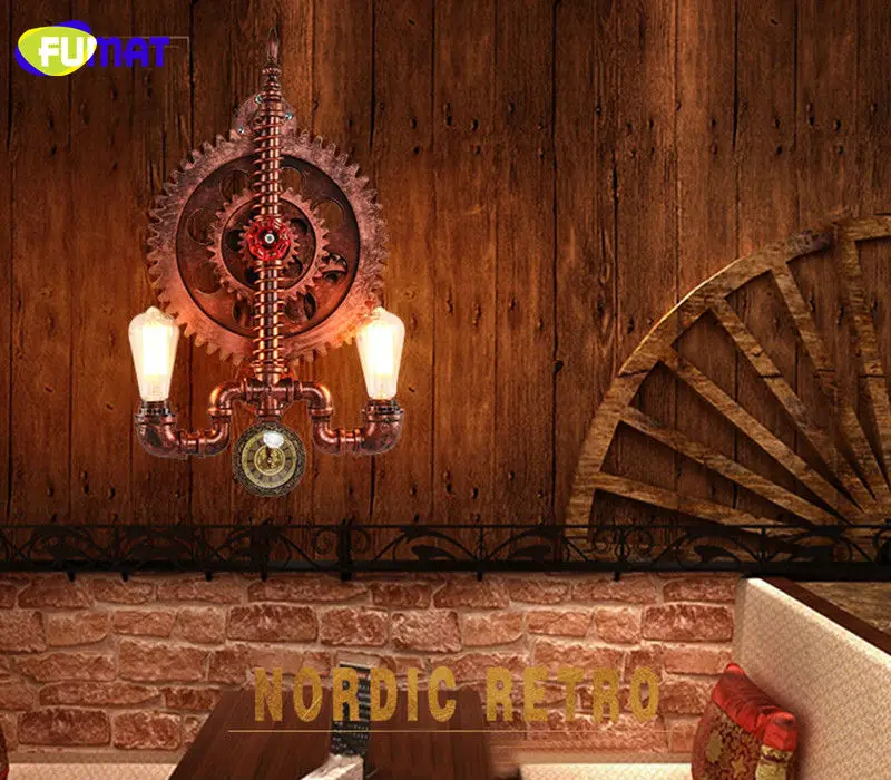 Gear Wall Light 13