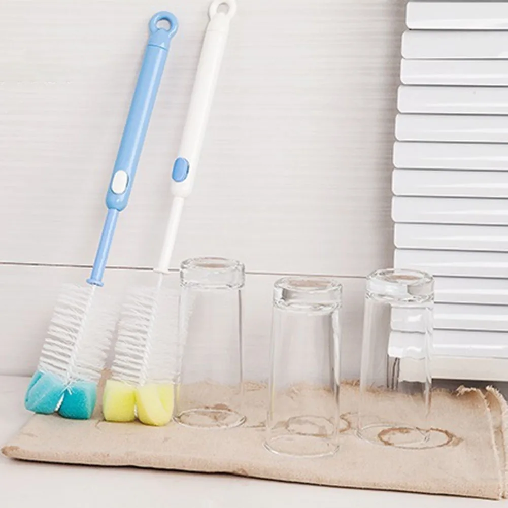 1 pc Color Random retractable thermos hot water bottle cleaning brush