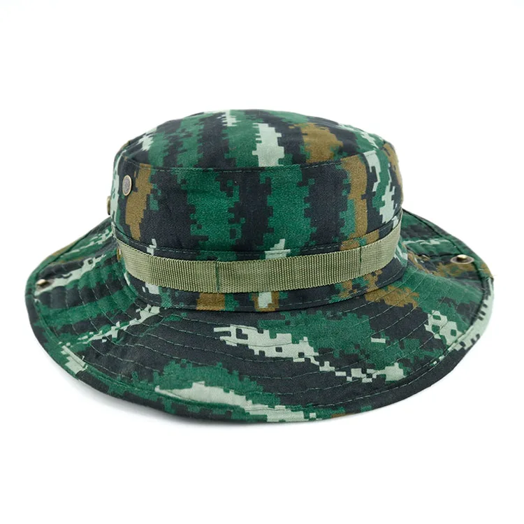 Бонни Шляпы Военная Панама сафари шляпы от солнца охотничьи шляпы армейские шапки летние ведро камуфляжная шляпа головные уборы для путешествий туристическая Кепка - Цвет: 9