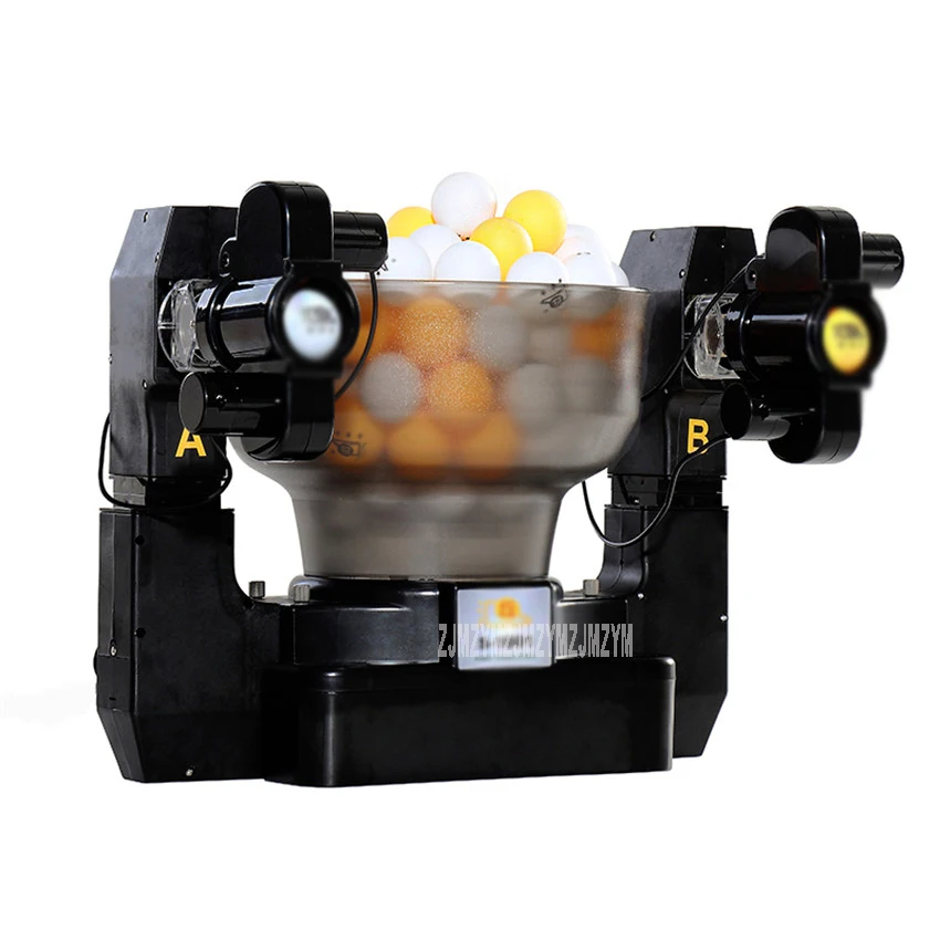 S 1001 Tennis Robot Double Head Automatic Shooting Table Tennis Serve Machine Practicing Machine