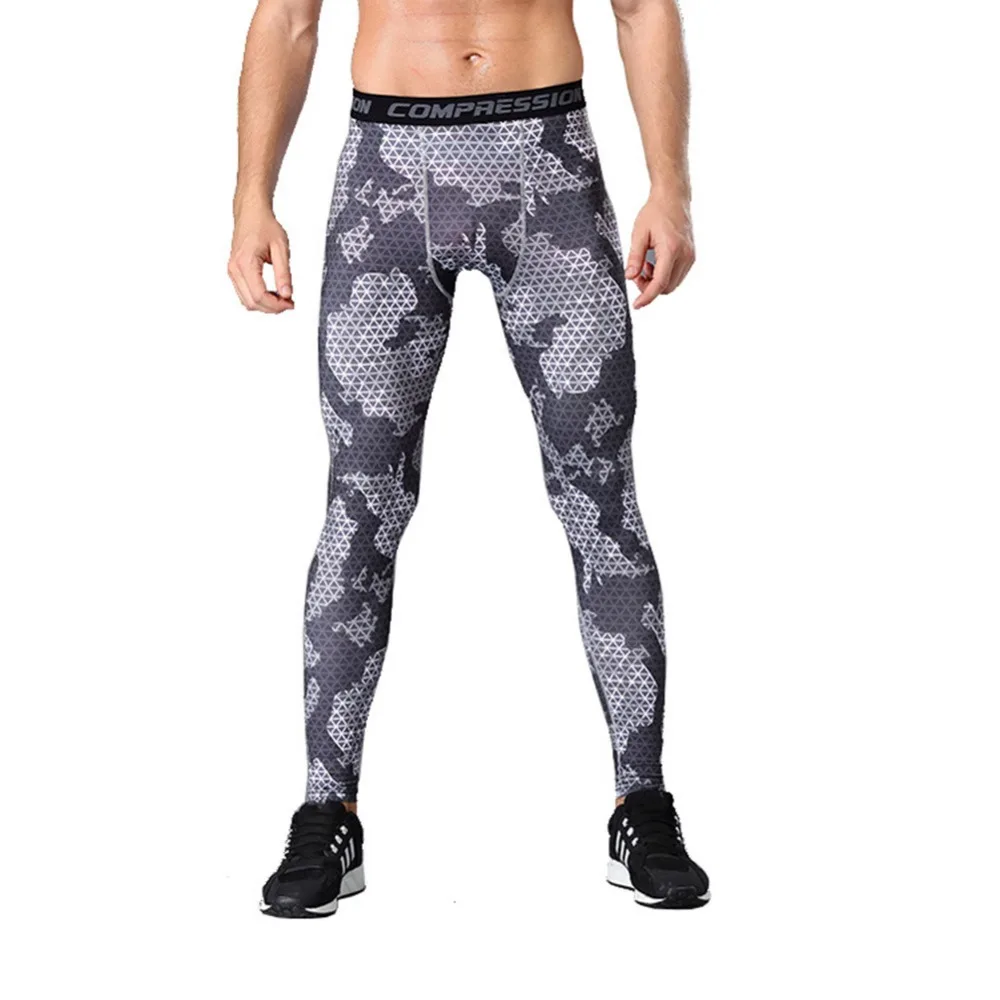 

Mens Sports Pants Compression Tights Men's Quick-drying Pants Outdoor Running Training Basketball Pants Fitness Pants Leggings