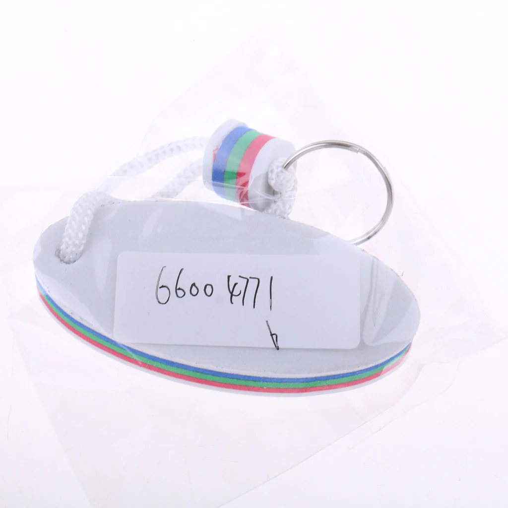 Surfboard Shaped Floating Key Ring Marine Boating Sailing Keyring Key Float Buoy Floating Keyring Fender Buoyant Canal Keychain
