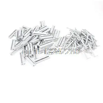 

60 Pcs FC1-34P Flat Ribbon Cable 2 Row 34 Pin IDC Socket Connector White