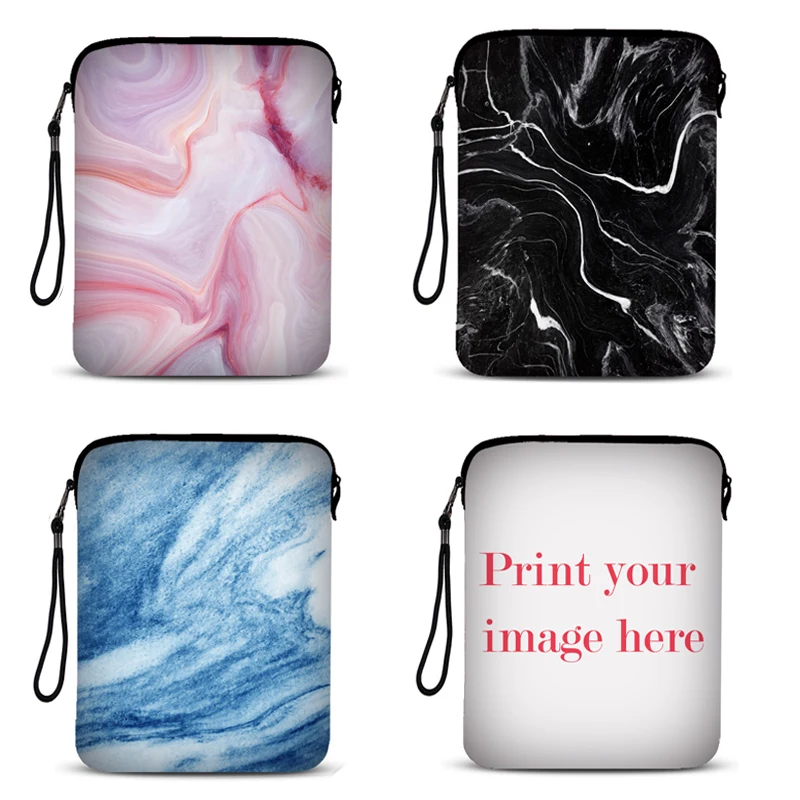 

Marble pattern Tablet Sleeve Pouch Case for Ipad mini 1/2/3/4/ laptop sleeve for iPad Pro/AIR1/2 for iPad 1/2/3/4 Case for Mipad