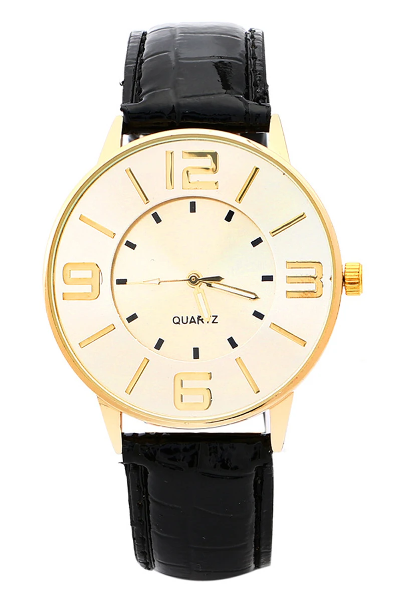 

Unisex Big Arabic Numerals Wrist Watch