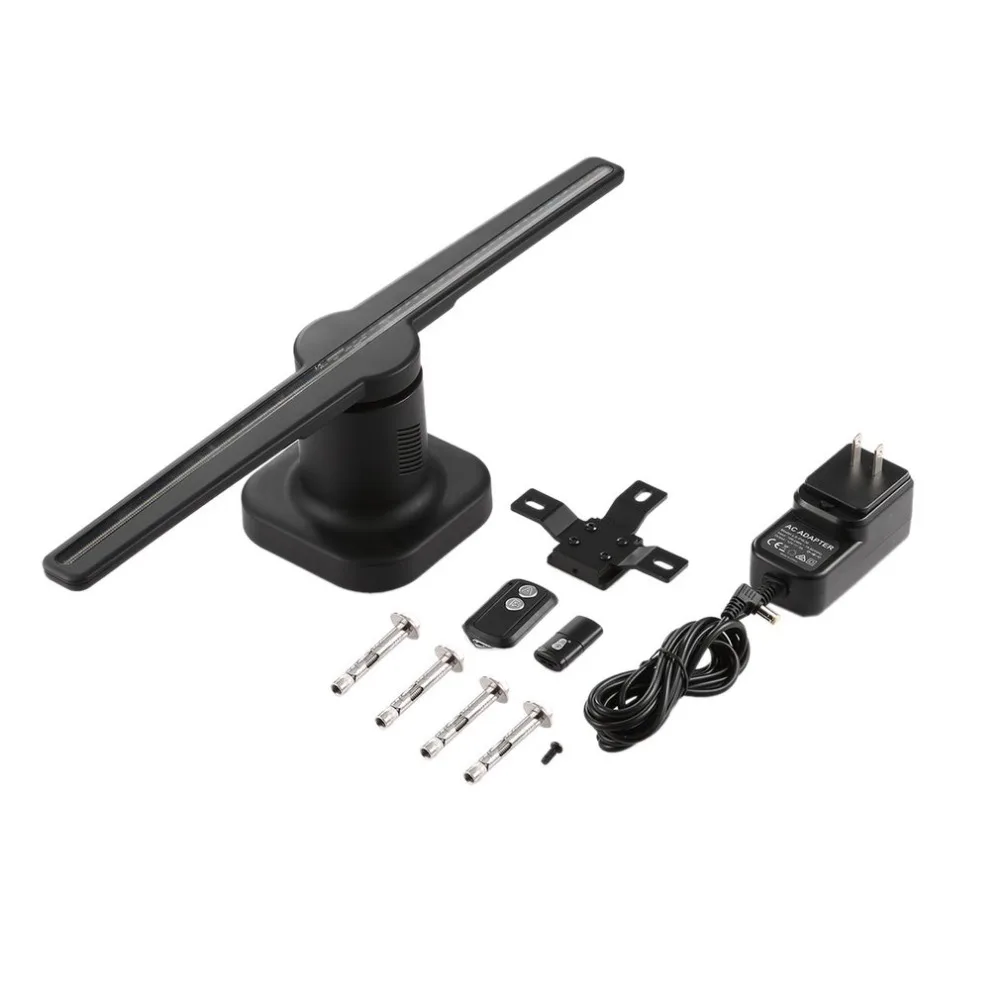 ICOCO LED WIFI Holographic Projector Portable Hologram Player 3D Holographic Dispaly Fan Unique Hologram Projector Black/White ICOCO LED WIFI Holographic Projector Portable Hologram Player 3D Holographic Dispaly Fan Unique Hologram Projector Black/White