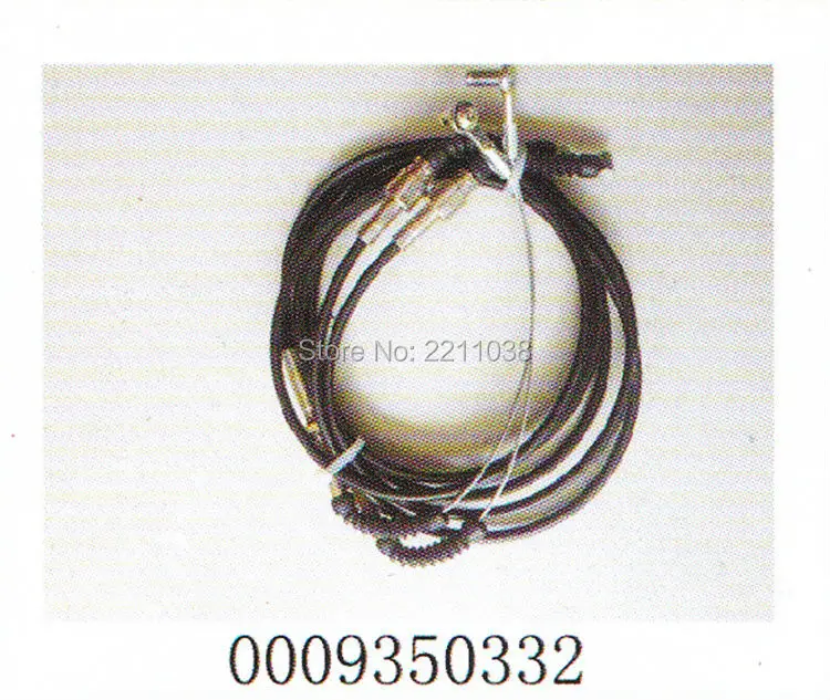 Linde вилочный Погрузчик Часть 0009350332 кабель тяга используется на 335-02/03 серии электрический грузовик E16 E20