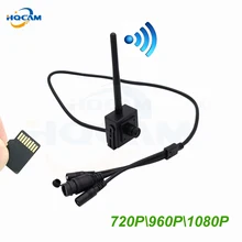 HQCAM IMX335 IMX307 1920P 5MP 3MP 2MP 1.3MP 1MP wifi ip-камера для помещений, беспроводная камера наблюдения, для домашней безопасности, Onvif, слот для карт TF