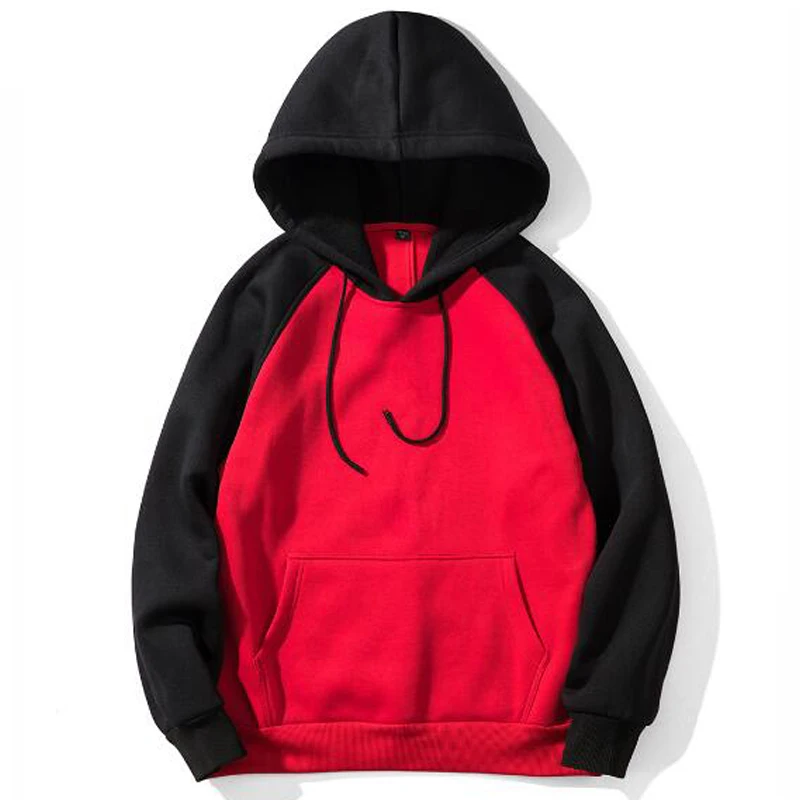 Newest Fashion Hoodie Sweatshirt Spring Autumn Rip Hip Hop Hoodies brand male long sleeve solid hoodie Man Clothing
