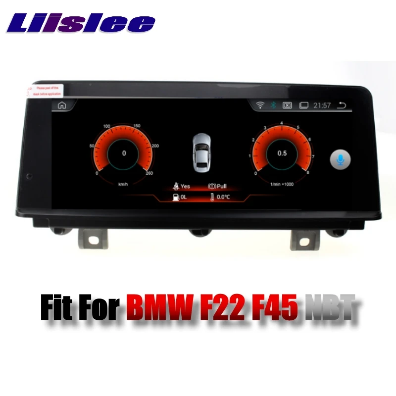 Sale LiisLee Car Multimedia GPS Audio Hi-Fi Radio Stereo For BMW 2 Series F22 F45 MPV 2014~2018 Original NBT Style Navigation NAVI 4