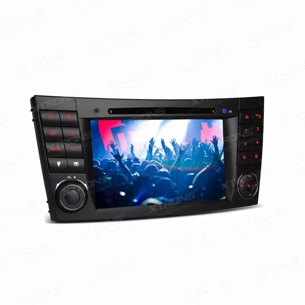 XTRONS 7 дюймов 2 din радио автомобильный dvd-плеер CANbus gps навигация для Mercedes Benz e-класс W211 E200 E220 E240 E270 E280 2002-2008