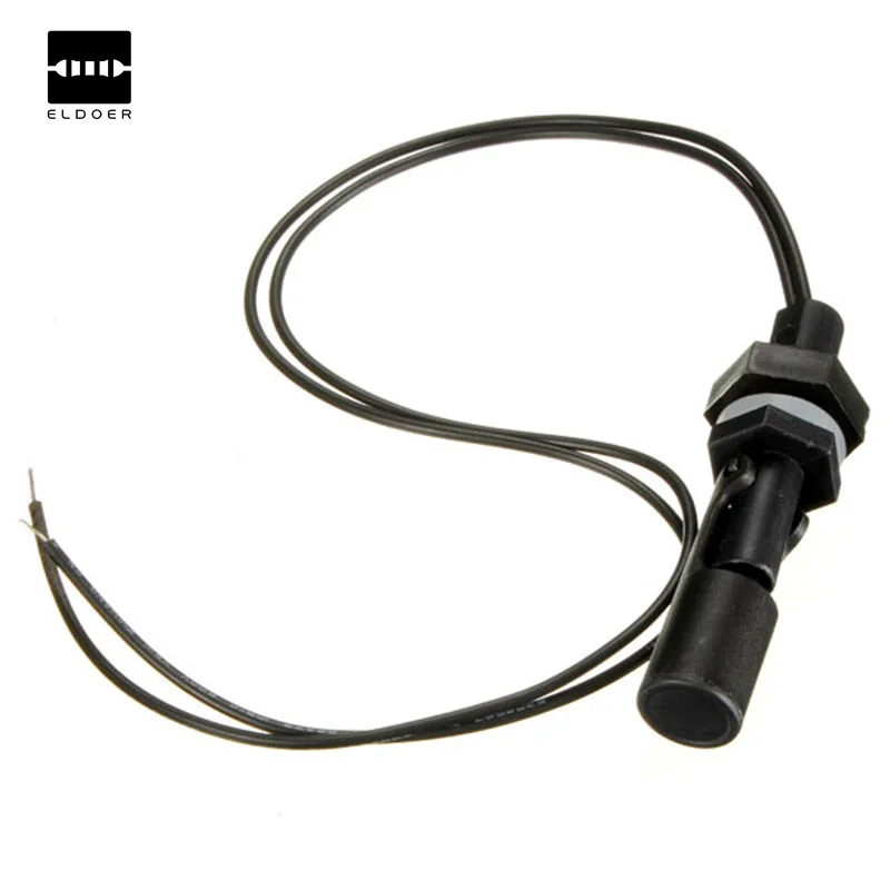 

New Plastic Low Pressure Black Liquid Horizontal Water Level Sensor Float Switch Tank Pool Fish Bowl Water Level Sensors