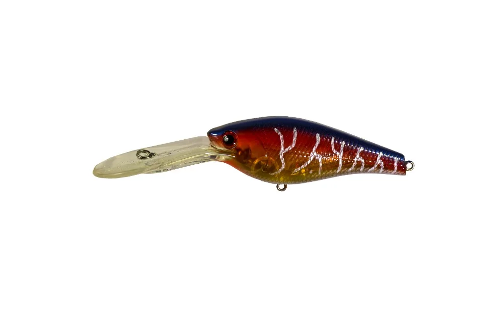 BassLegend- Fishing Deep Water Floating Crankbait Trolling/Casting Lure 80mm/22g