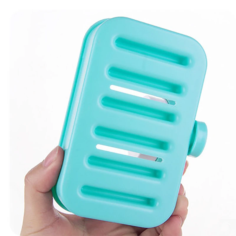 New Soap Dish Strong Suction Cup Wall Tray Holder Soap Storage Box For Bathroom Shower Tool