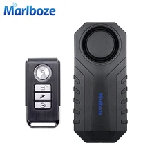 Marlboze impermeable Control remoto bicicleta coche eléctrico de la motocicleta SEGURIDAD DEL VEHÍCULO Antipérdida recordar vibración alarma de advertencia de Sensor