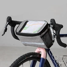 SAHOO Светоотражающая велосипедная сумка передняя теплозащита складной руль велосипеда сумки для телефона для бутылок Аксессуары для велосипеда