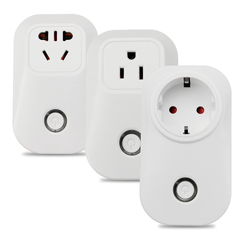 

SONOFF EU/ US /UK /AU Standard Wifi Smart Socket Wireless Remote Control Socket Smart Home Automation Smart Power Socket Plug