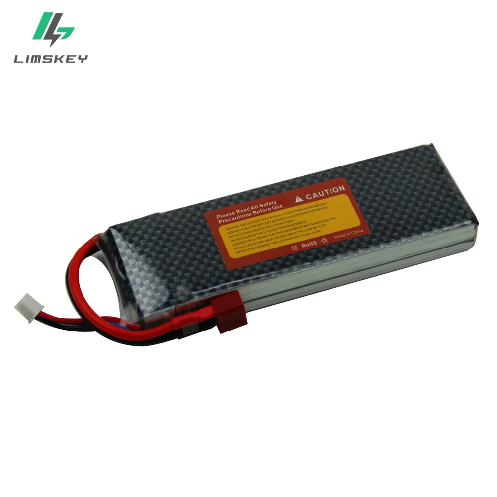 Limskey power 7,4 V 5200 mAh Lipo батарея 30C 2S батарея 2S LiPo 7,4 V 5200 mAh 30C 2S 1P Li батарея для RC автомобиля