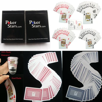 

Plastic Poker Cards Texas Holdem Magic Tricks Playing Card Waterproof Durable