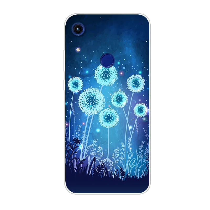 Мультяшный чехол для Huawei Honor 8A мягкий силиконовый из ТПУ задняя крышка телефона