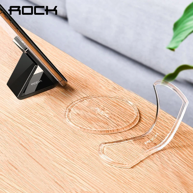 ROCK 3Pcs/Set Sticky Gel Pad Set Phone Holder Wall Desk Sticker Paste