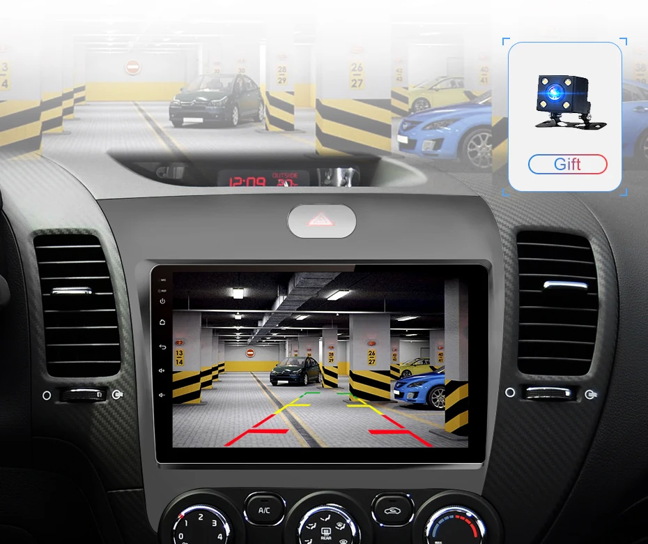 Top Junsun Android 8.1 2 Din Car DVD GPS Video Radio Player for KIA Cerato K3 forte 2013 2014 2015 2016 Stereo Multimedia head unit 19