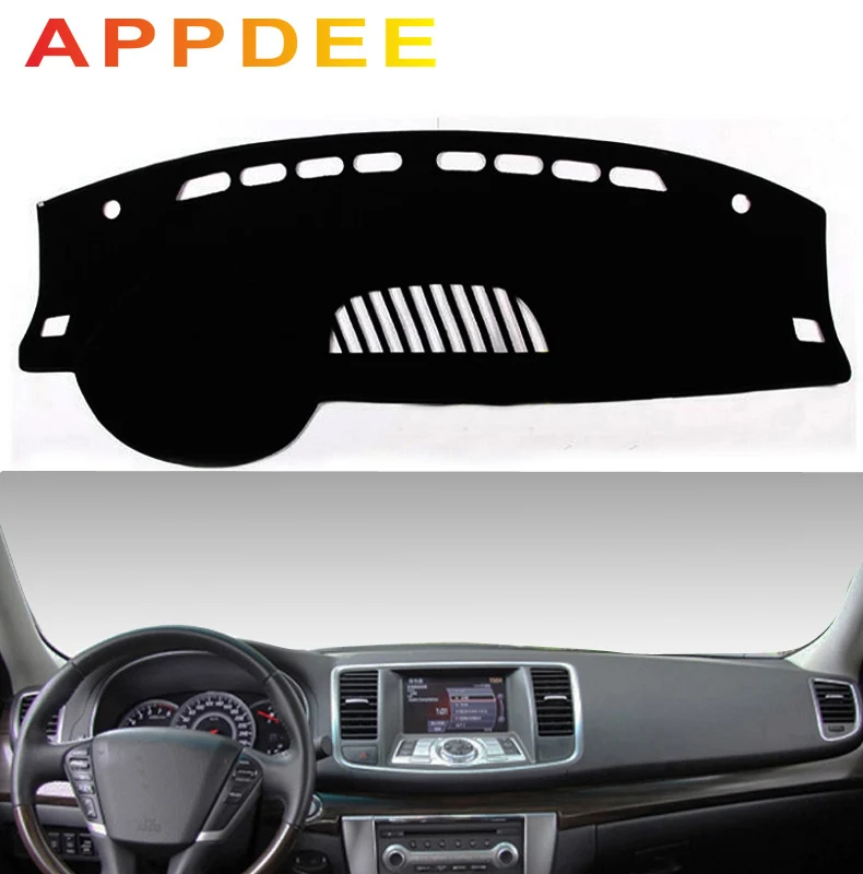 APPDEE для Nissan Teana J32 2008-2013 автомобильный Стайлинг Чехлы для приборной панели коврик для приборной панели Защита от Солнца Крышка для приборной панели 2009 2010 2011 2012