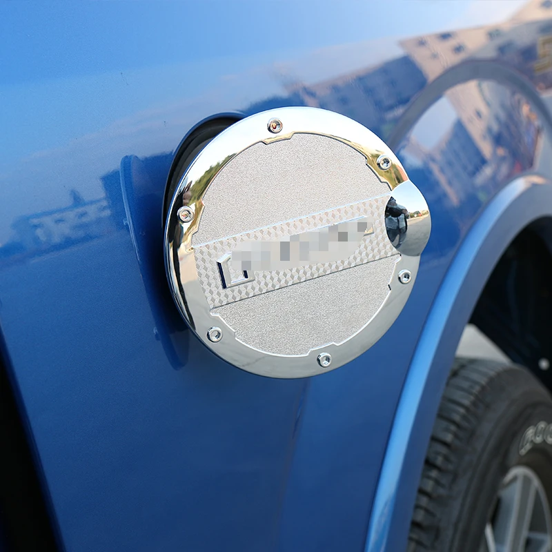 SHINEKA крышка топливного бака отделка газового бака Крышка масляной двери Наклейка ABS для Ford F150