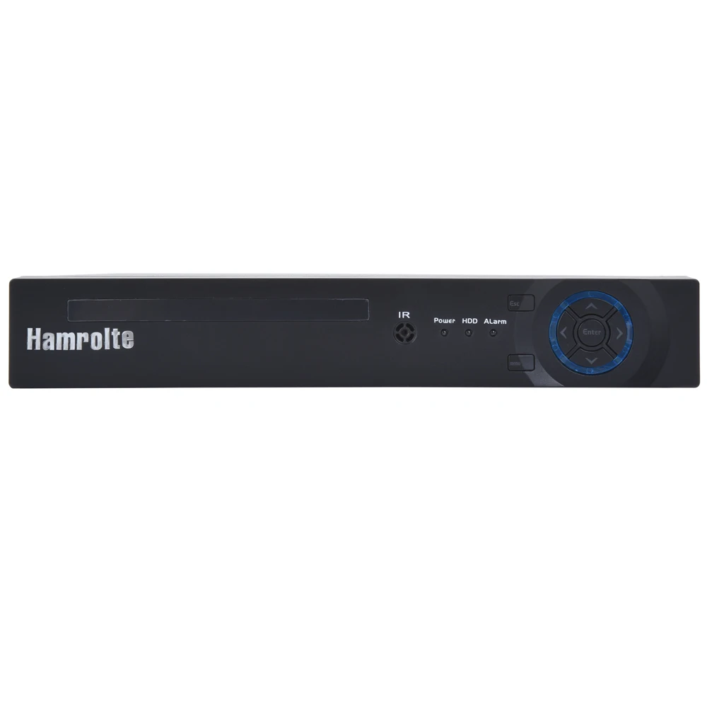 Hamrolte CCTV Системы H.265 4CH POE NVR 5MP купольная POE Камера POE NVR комплект HDMI видеовыход Смартфон дистанционного обнаружения движения