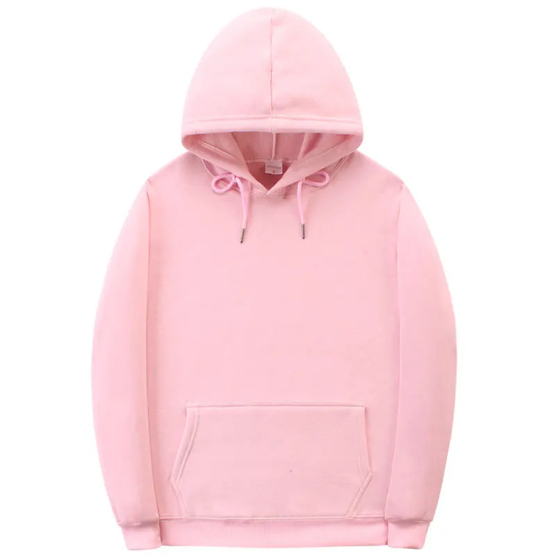 

New men's and women's hoodies AutumnPersonality Trend Pullovers Pure color loose Slim jacket sweat homme Hoodie lil peep hoodie
