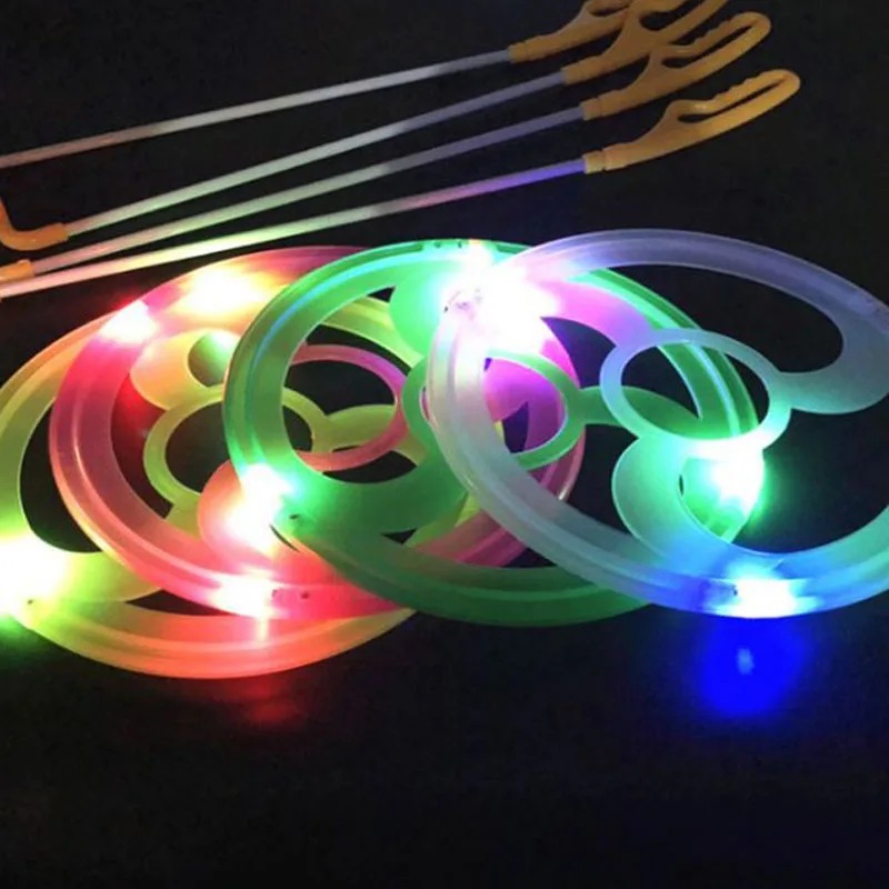 

Douyin Toys With Children Rolling Iron Ring Square Night Market Nostalgic Plastic Glow Hot Wheels Outdoor Fitness Tradition