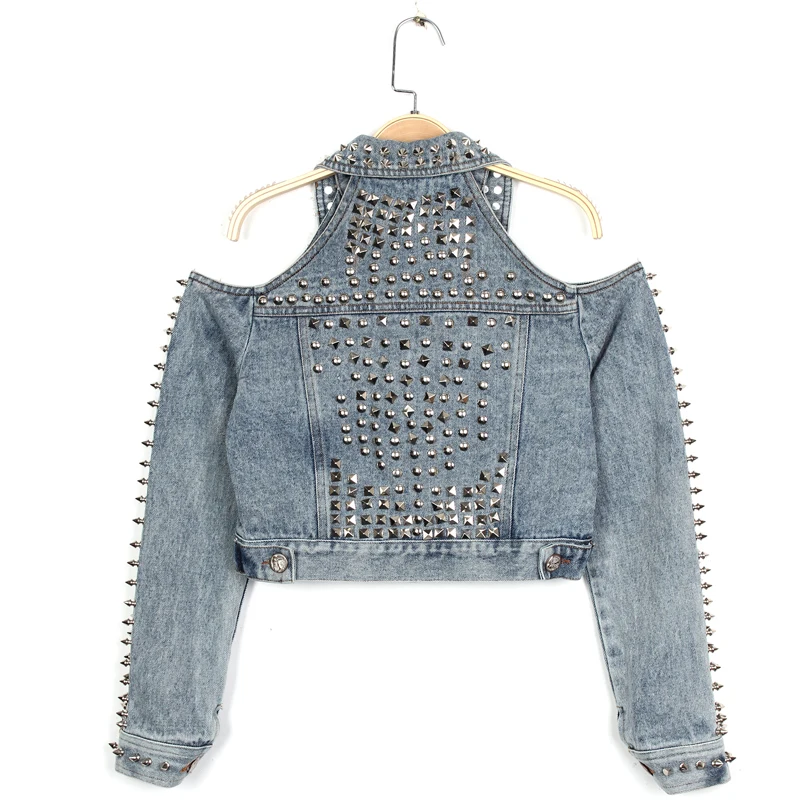 Vente Outwear Mesure Kulazopper Chaude Femelle Veste Paillettes Qw388 Picture Rivets manteau Rock Et Color Femmes Nouvelles Sont Main Sexy 2017 Sur Bretelles bf6gyY7v