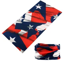 Buffe Retro bandera Bandana de ciclismo deportes máscara correr al aire libre pesca Deporte protección facial cuello de la bufanda de la cabeza de los hombres hombre