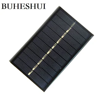 

BUHESHUI 100PCS 5V 0.75W Solar Cell Polycrystalline DIY Solar Panel Charger For 3.7V Battery Light Study Toy 100*60MM Wholesale